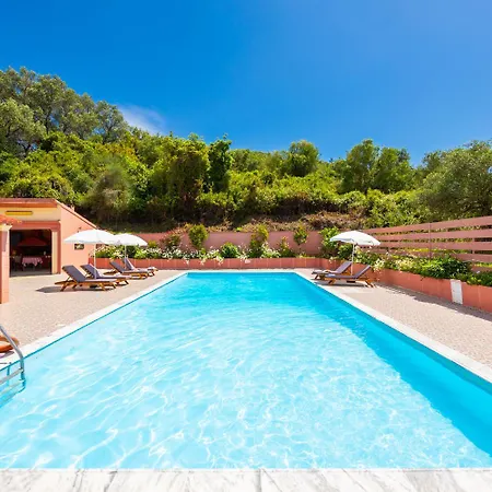 Psaropouli Large Private Pool Ac Wifi 빌라 Dragotiná