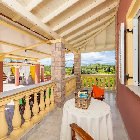 Psaropouli Large Private Pool Ac Wifi 빌라